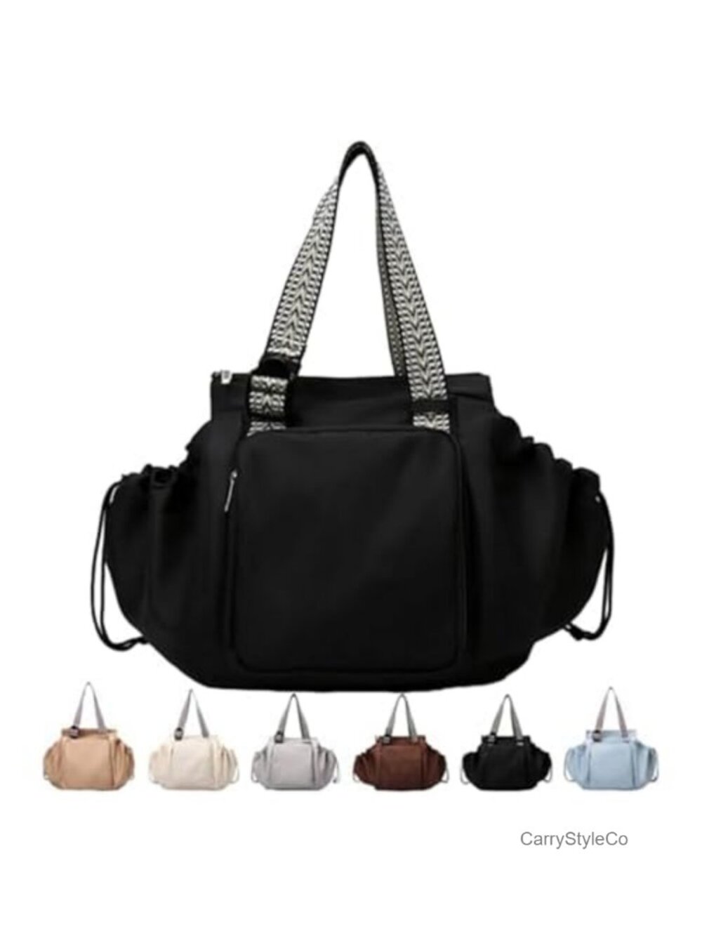 Water Resistant Convertible Backpack Crossbody Tote Bag Lightweight Travel